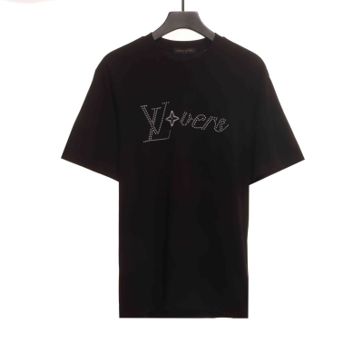 Louis Vuitton hot diamond print T-Shirts 2 01