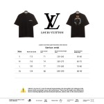 Louis Vuitton joint Chrome Hearts patch horseshoe T-Shirts black