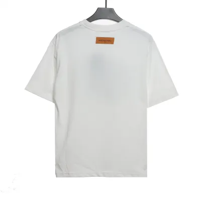 Louis Vuitton joint YK psychedelic flower print T-Shirts 02