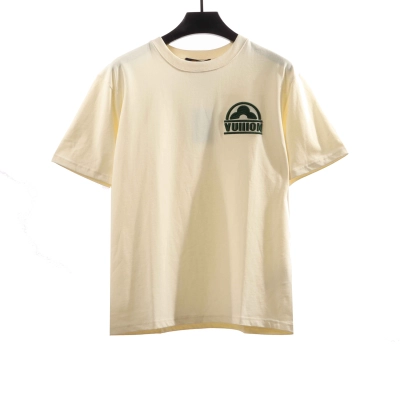 Louis Vuitton letter pattern embroidered T-Shirts 01