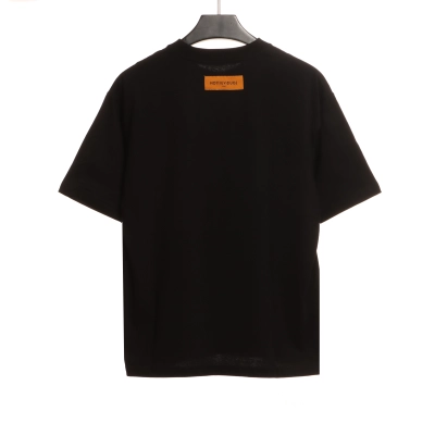 Louis Vuitton limited lapel limited melt T-Shirts black 02