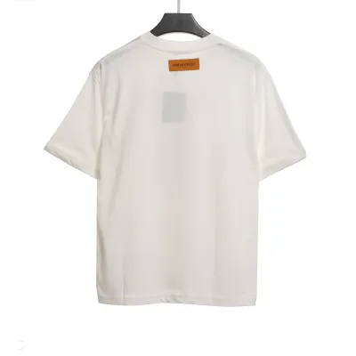 Louis Vuitton limited lapel limited melt T-Shirts white 02