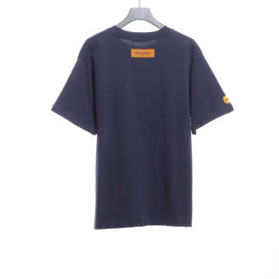  Louis Vuitton LOGO printed pattern T-Shirts 1 02