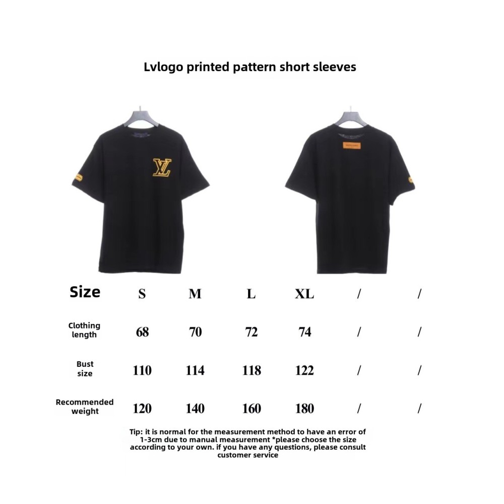 Louis Vuitton LOGO printed T-Shirts 2