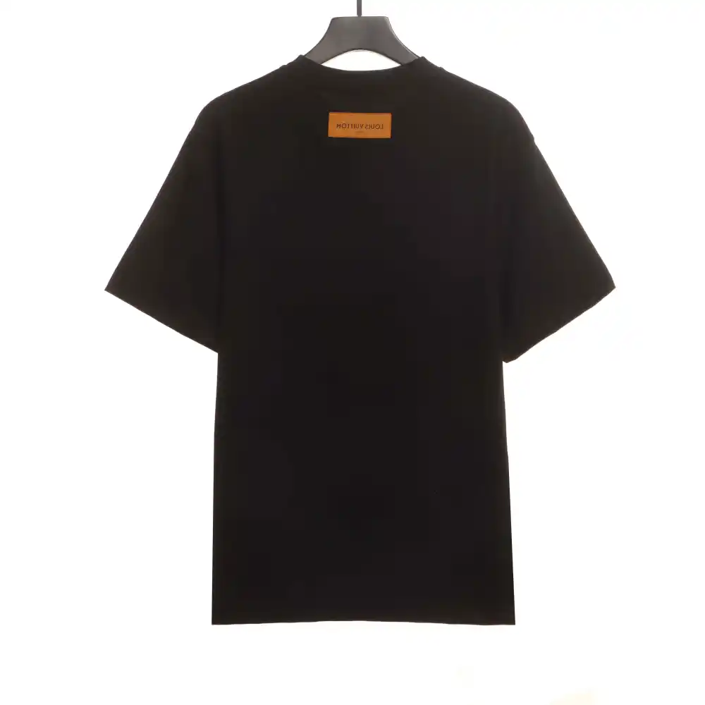  Louis Vuitton matte LOGO T-Shirts 1
