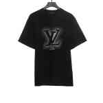  Louis Vuitton matte LOGO T-Shirts 1
