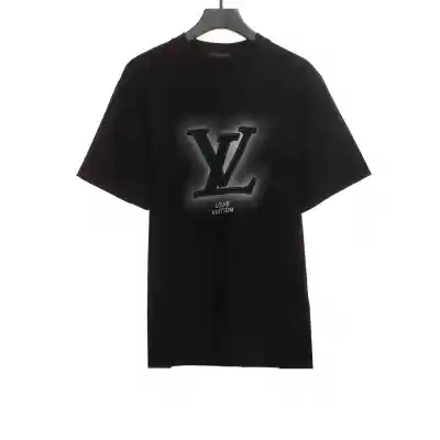  Louis Vuitton matte LOGO T-Shirts 1 01