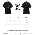  Louis Vuitton matte LOGO T-Shirts 1