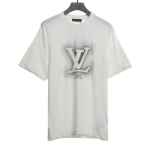  Louis Vuitton matte LOGO T-Shirts 2