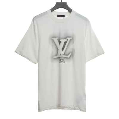  Louis Vuitton matte LOGO T-Shirts 2 01