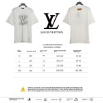  Louis Vuitton matte LOGO T-Shirts 2