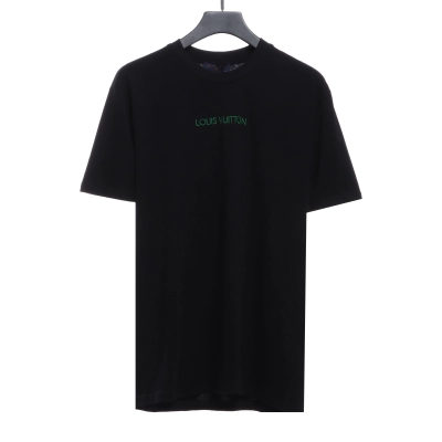 Louis Vuitton Minimalist embroidered letter T-Shirts 1 01