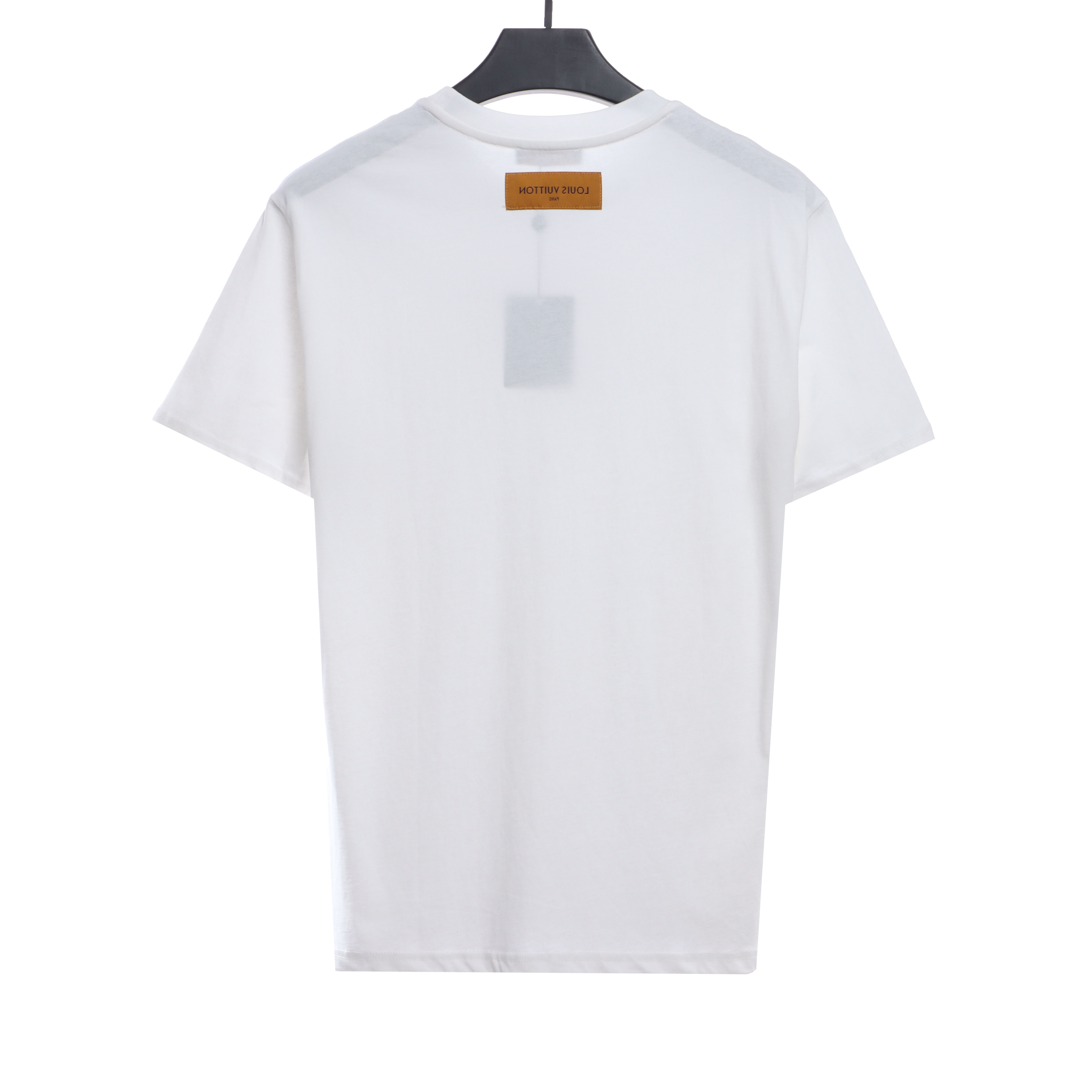 Louis Vuitton Minimalist embroidered letter T-Shirts 2