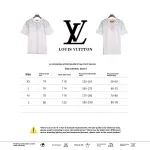  Louis Vuitton monogram full print gradient LOGO T-Shirts white
