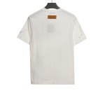  Louis Vuitton old flower ink hand-painted graffiti T-Shirts 1
