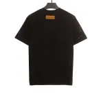 Louis Vuitton old flower ink hand-painted graffiti T-Shirts 2