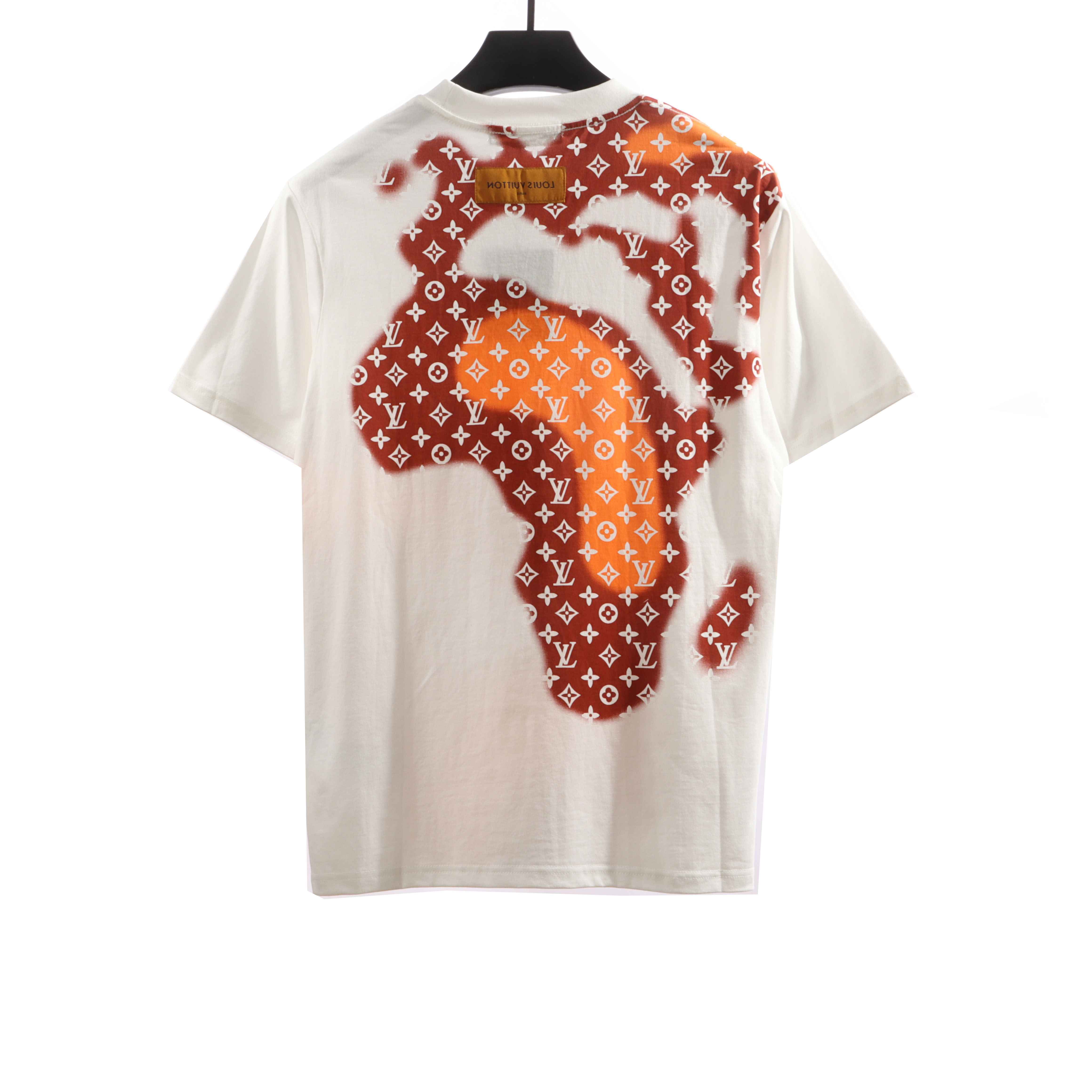 Louis Vuitton old flower ink rendering T-Shirts white