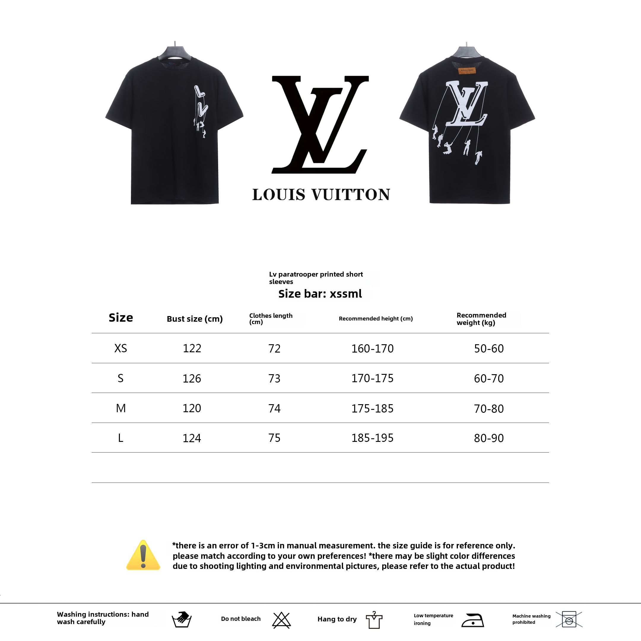 Louis Vuitton paratrooper print T-Shirts 2
