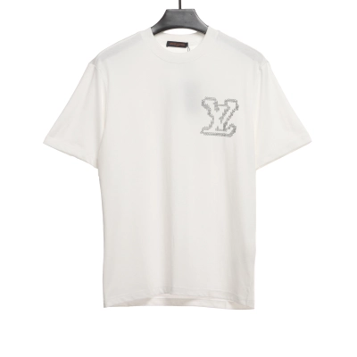 Louis Vuitton pin LOGO T-Shirts white 01