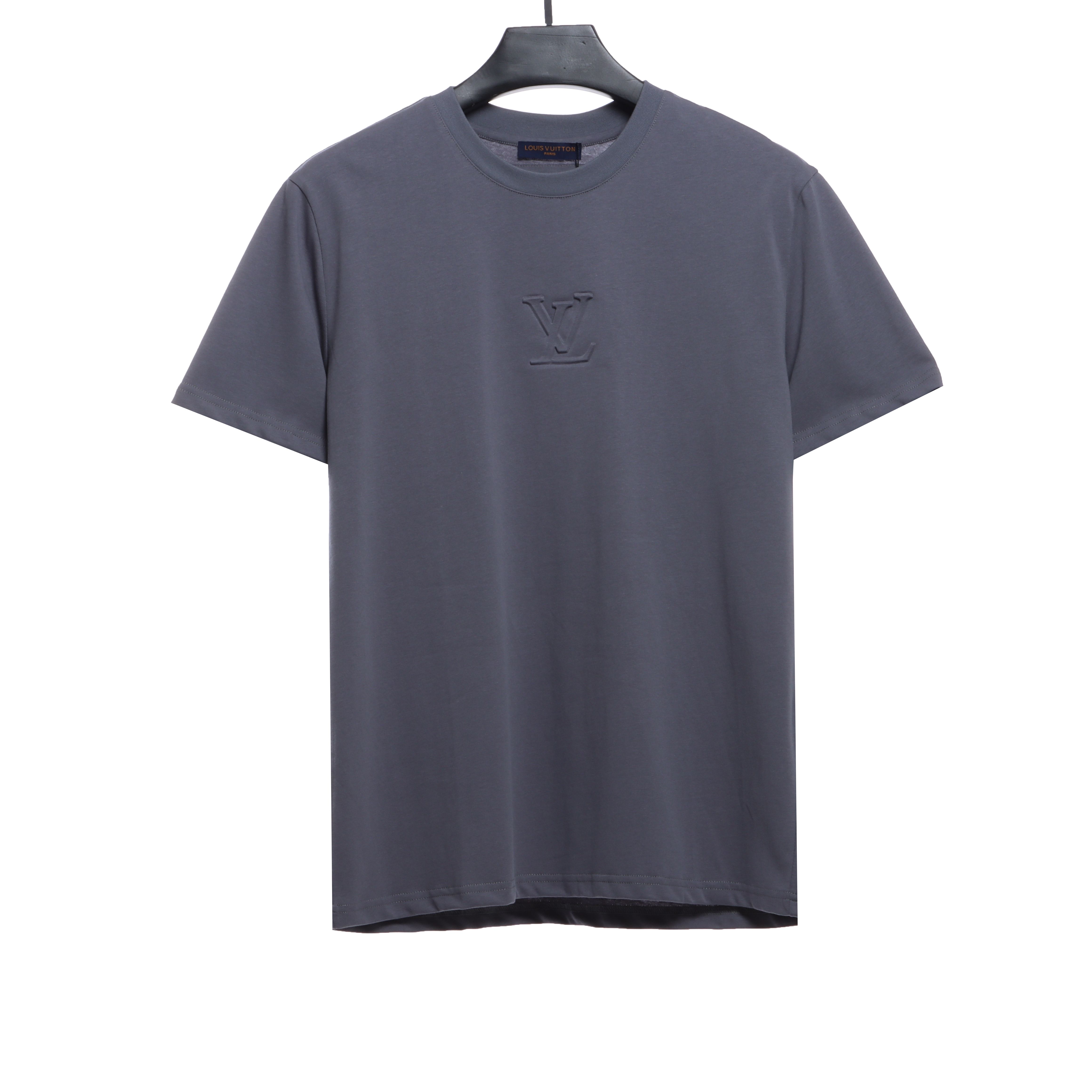 Louis Vuitton Steel stamp embossed T-Shirts 3