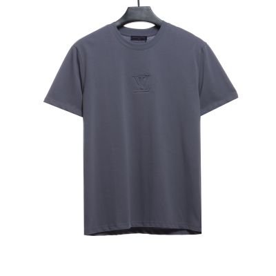 Louis Vuitton Steel stamp embossed T-Shirts 3 01