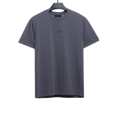 Louis Vuitton Steel stamp embossed T-Shirts 3 01