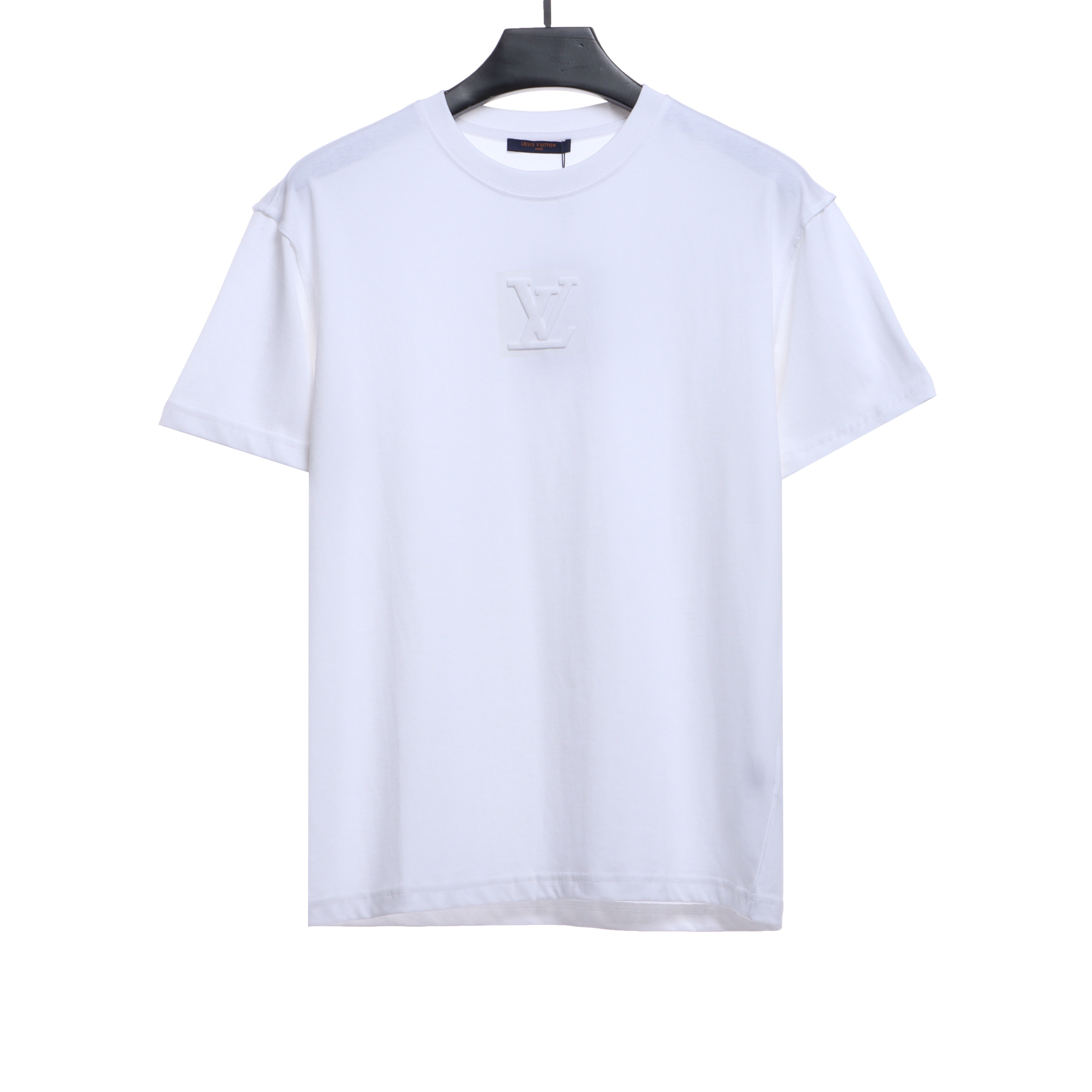 Louis Vuitton Steel stamp embossed T-Shirts 4