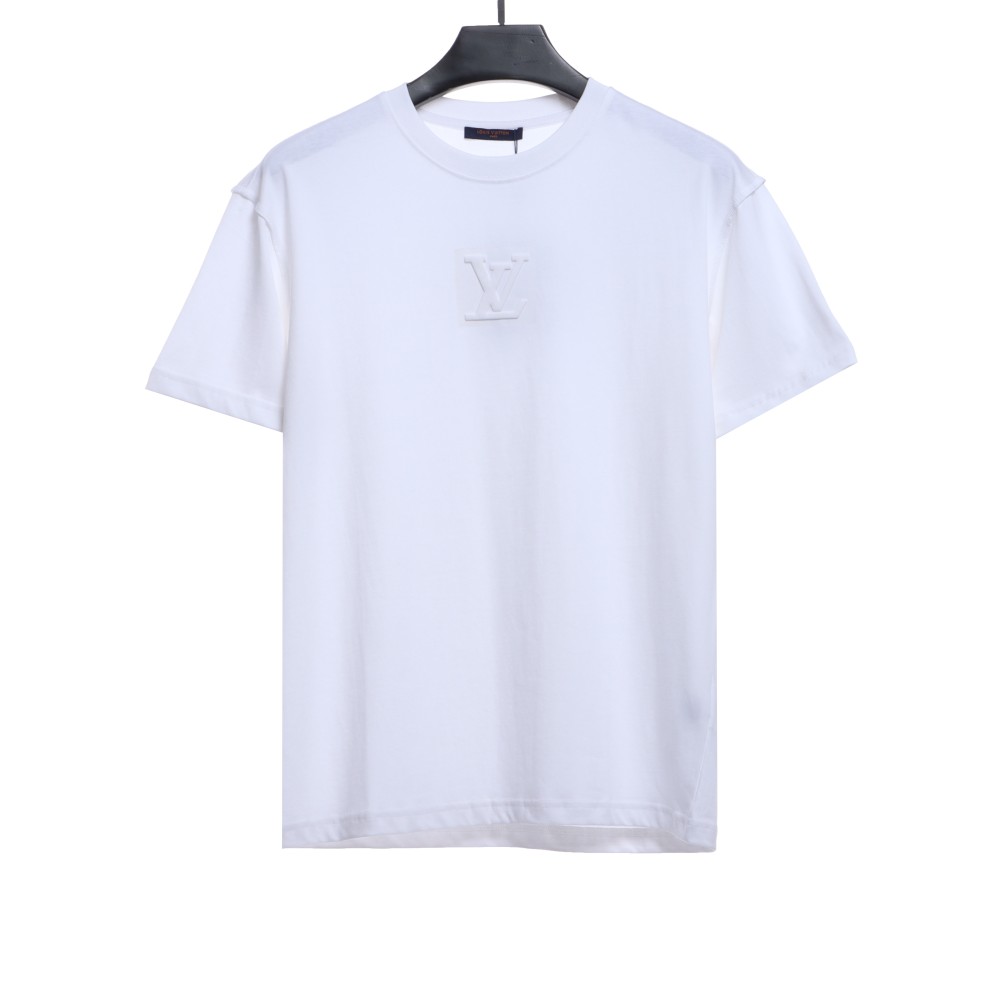  Louis Vuitton Steel stamp embossed T-Shirts 4