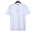  Louis Vuitton Steel stamp embossed T-Shirts 4