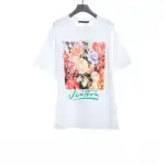 Louis Vuitton white flower printed T-Shirts
