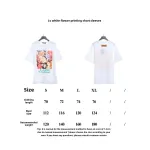 Louis Vuitton white flower printed T-Shirts
