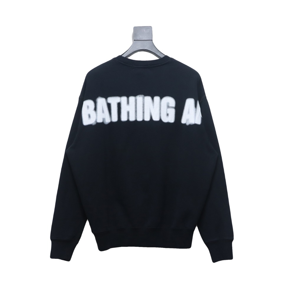 BAPE 24FW ape head round neck sweatshirt 1901 Hoodie