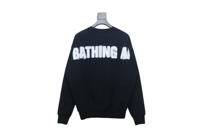 BAPE 24FW ape head round neck sweatshirt 1901 Hoodie 02