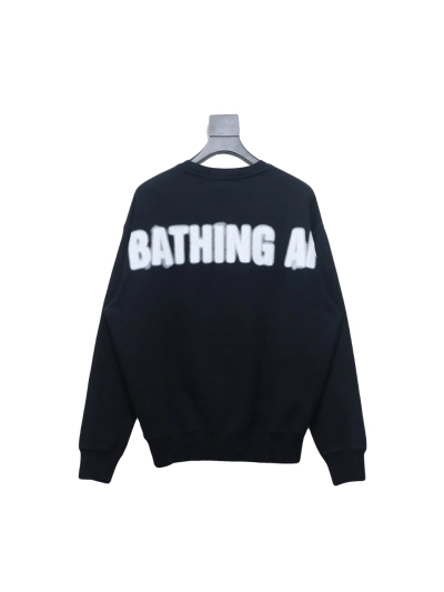 BAPE 24FW ape head round neck sweatshirt 1901 Hoodie 02