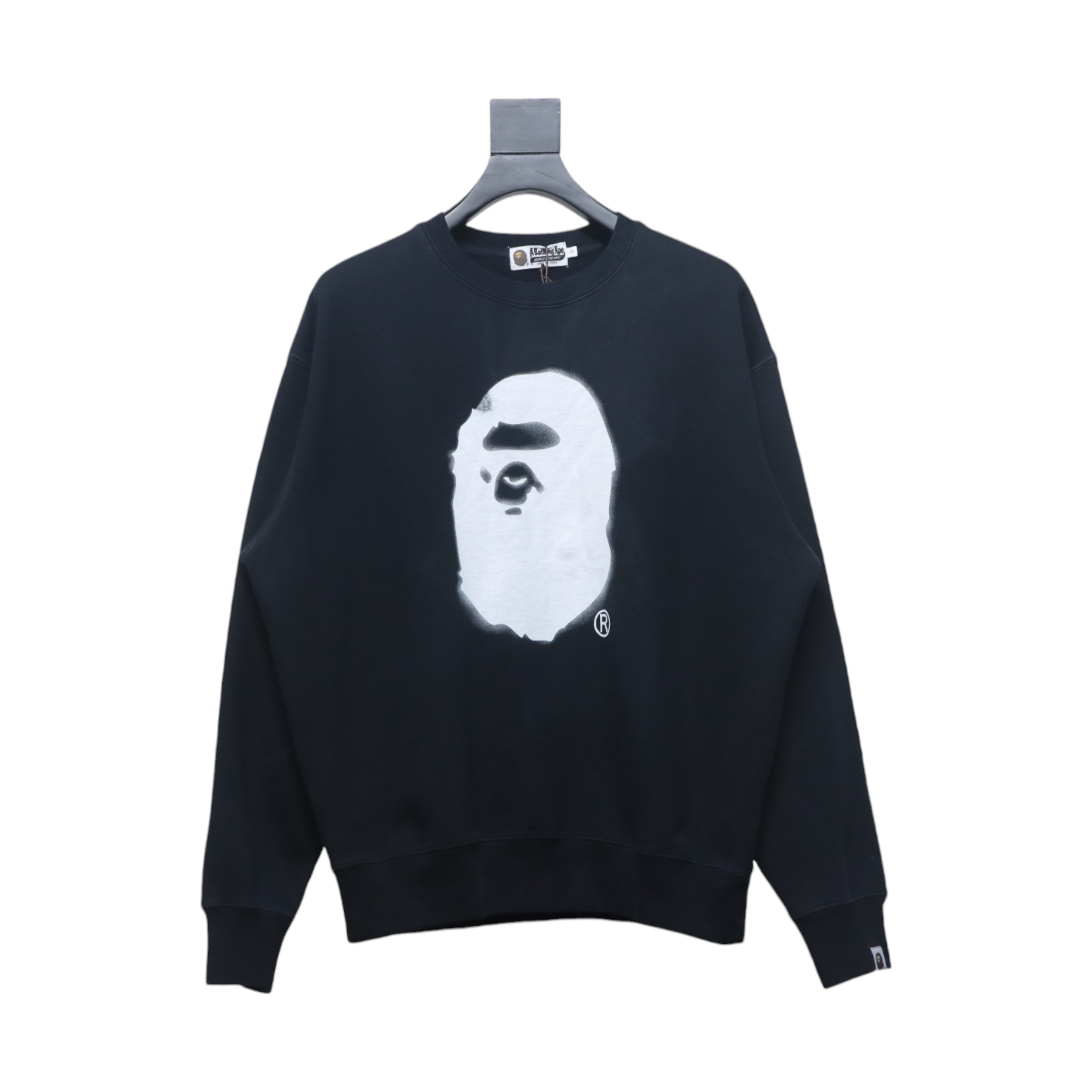 BAPE 24FW ape head round neck sweatshirt 1901 Hoodie