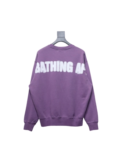 BAPE 24FW ape head round neck sweatshirt 1902 Hoodie 02