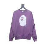 BAPE 24FW ape head round neck sweatshirt 1902 Hoodie