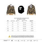 BAPE co-branded hell kitty camouflage zipper hoodie yellow