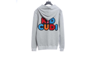 BAPE co-branded KID CUDI cartoon character hoodie 1901 02