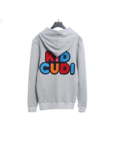 BAPE co-branded KID CUDI cartoon character hoodie 1901 02