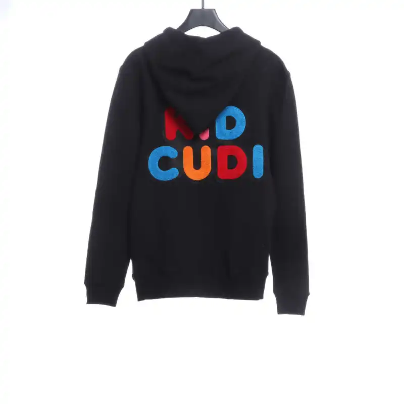 BAPE co-branded KID CUDI cartoon character hoodie 1902