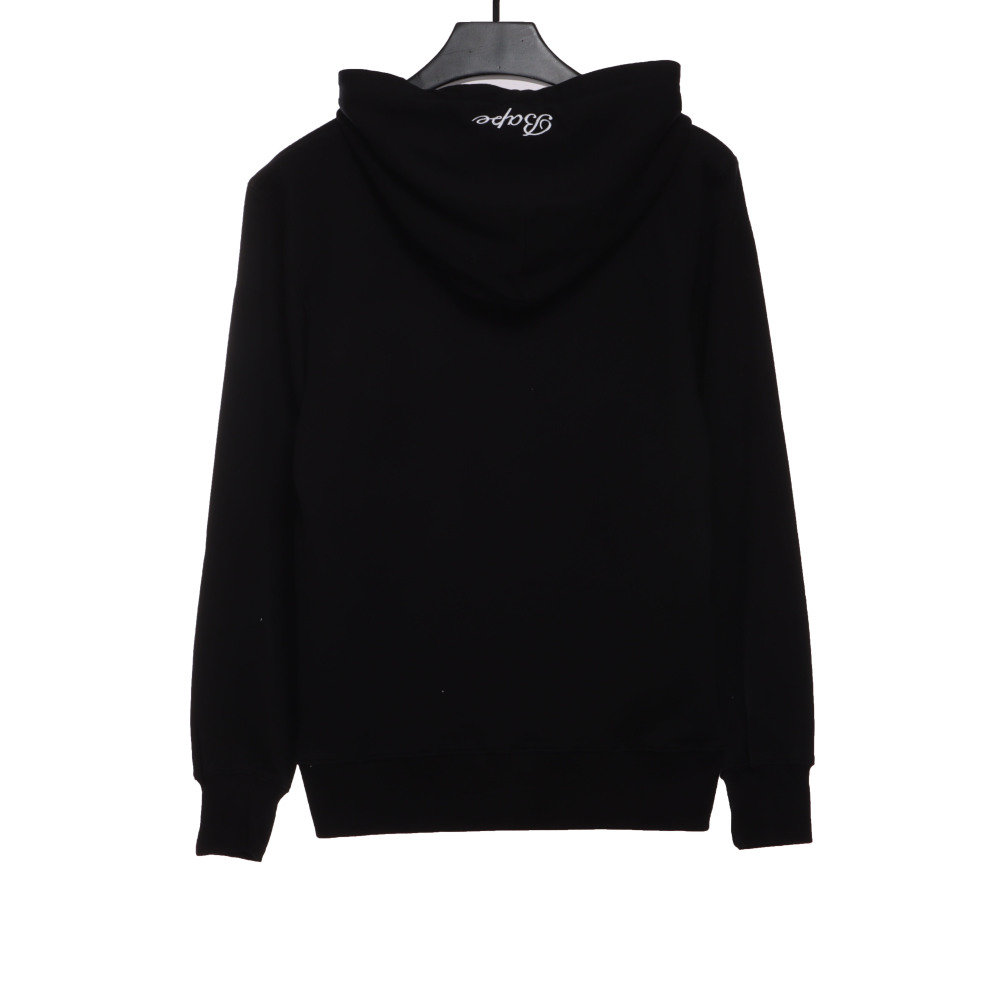 BAPE ape head logo color print hoodie