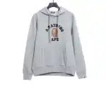 BAPE ape head LOGO print hoodie 1902