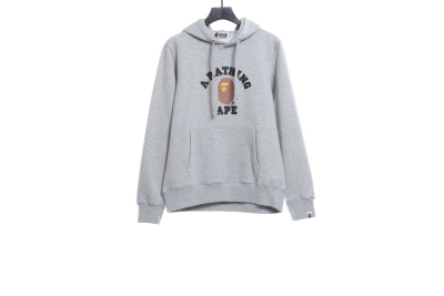 BAPE ape head LOGO print hoodie 1902 01