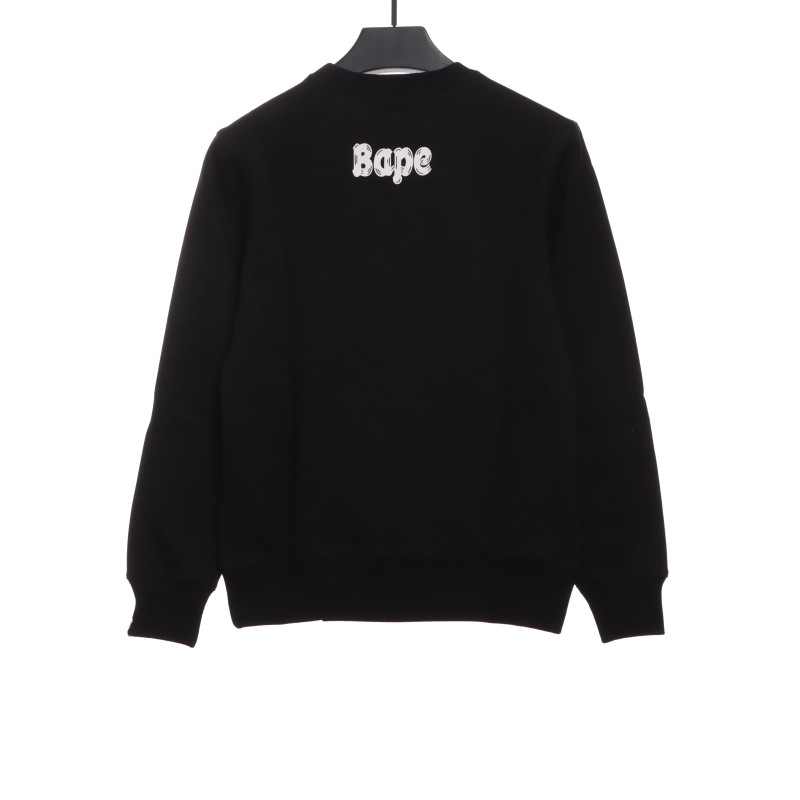 BAPE cartoon graffiti LOGO sweatshirt Hoodie