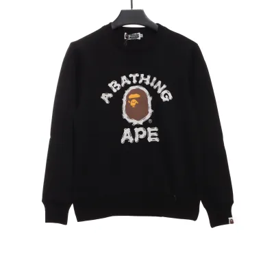 BAPE cartoon graffiti LOGO sweatshirt Hoodie 01