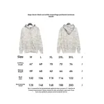  BAPE classic black and white camouflage splicing luminous hoodie 1902