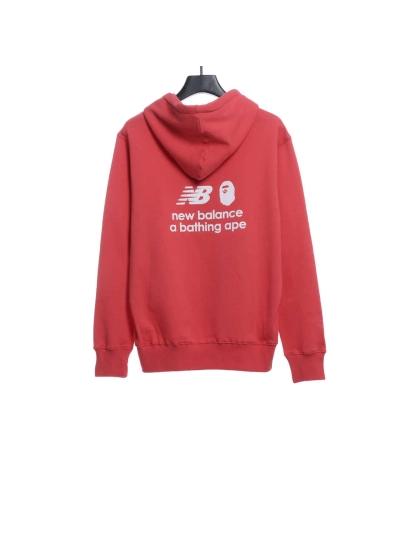 BAPE co-branded NB limited camouflage ape head hoodie 02