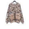 BAPE military desert camouflage print zipper hoodie
