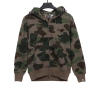 BAPE overlapping camouflage shark zipper hoodie 1902